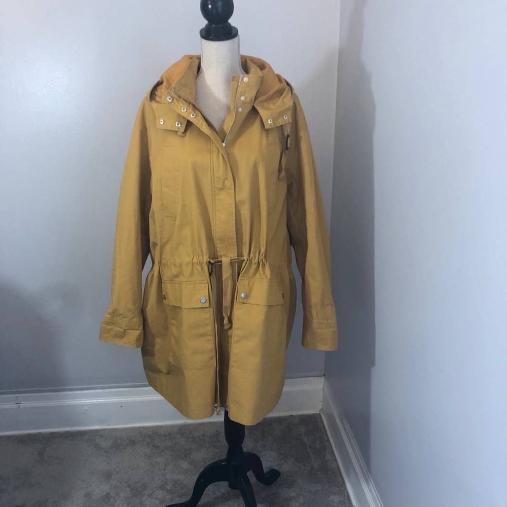 Fun Yellow Raincoat Anorak Size 2X
